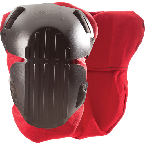 Fire Retardent Hard Shell Knee Pads, Hook and Loop Style, Plastic Caps, Foam Pads Absolute Business Supply