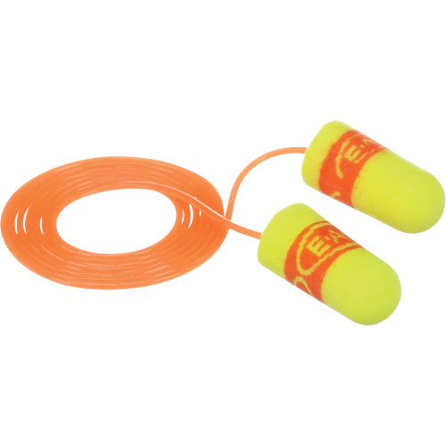 Bouchons d'oreilles SuperFit E-A-Rsoft, Paire - Sac en poly, Avec cordon Absolute Business Supply