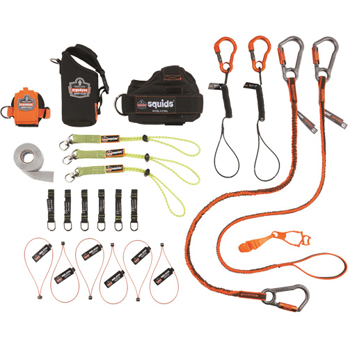 Trousse de longes de fixation d'outils pour vitrier 3185 Squids Absolute Business Supply