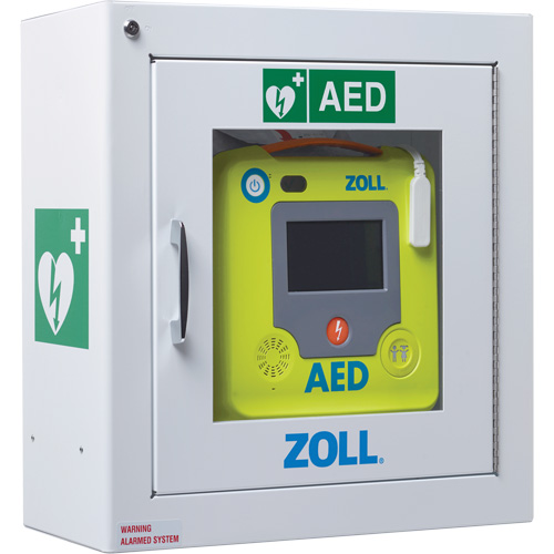 Armoire murale standard pour DEA, Zoll AED 3 Pour, Non m&eacute;dical Absolute Business Supply