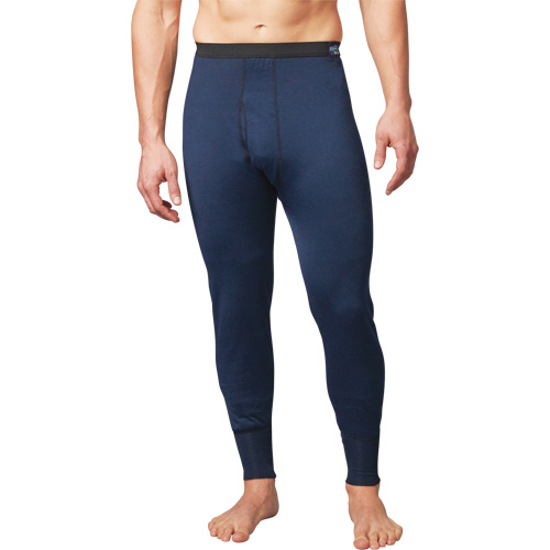 Sous-v&ecirc;tement long de base ignifuge, Hommes, Petit, Bleu marin Absolute Business Supply