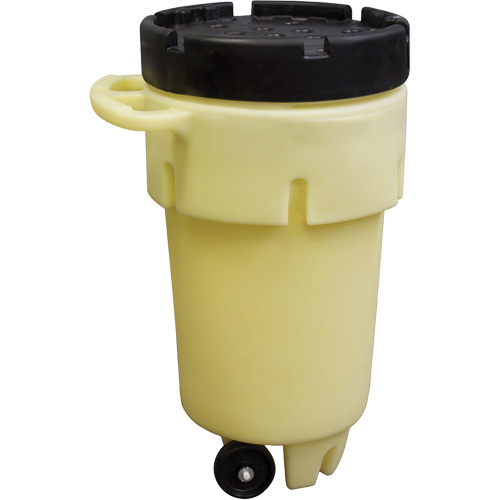 Wheeled Poly-Spillpack, 50 US gal., Mobile Absolute Business Supply