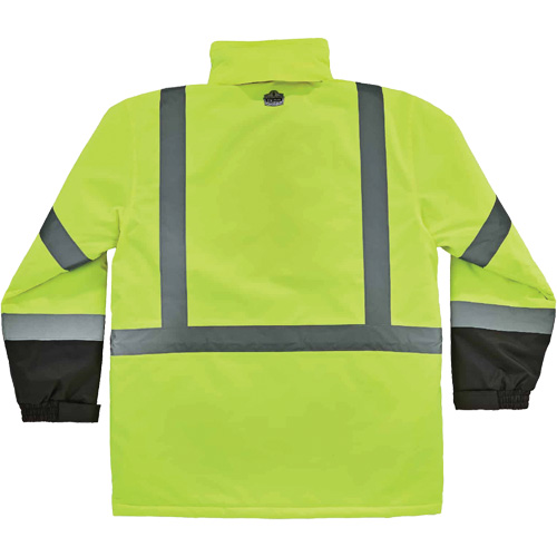 GloWear&reg; 8384 Type R Thermal Parka, High Visibility Lime-Yellow, Large Absolute Business Supply