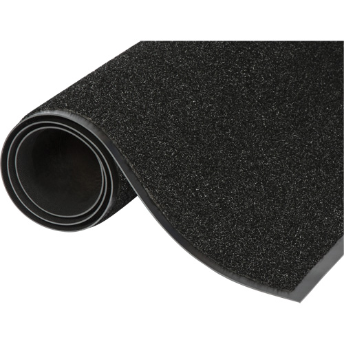 Jasper Entrance Mats, Scraper, 3' x 5' x 5/16", Black Absolute Business Supply