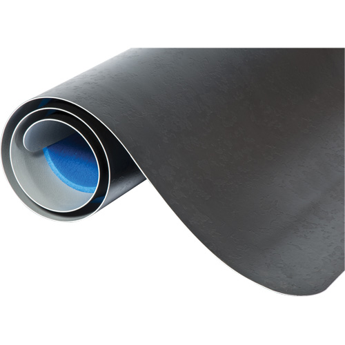 Tapis antimicrobiens WD Elegance, Lisse, 2' x 3' x 9/16", Noir, Vinyle Absolute Business Supply