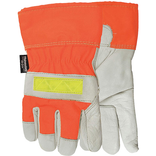 Winter Flashback Gloves, Large, Grain Cowhide Palm, Thinsulate Inner Lining Absolute Business Supply