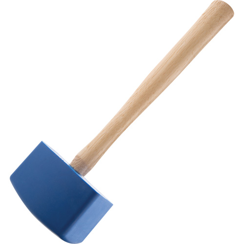 Ergotech Soft Anti-Impact Mallet, Wood Handle, 12-1/2" L Absolute Business Supply