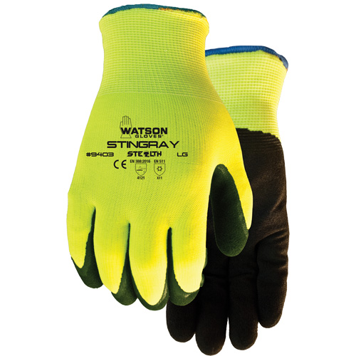 Gants isol&eacute;s Stealth Stingray, T-Grand, R&ecirc;vetement Nitrile, Calibre 13, Enveloppe en Polyester Absolute Business Supply