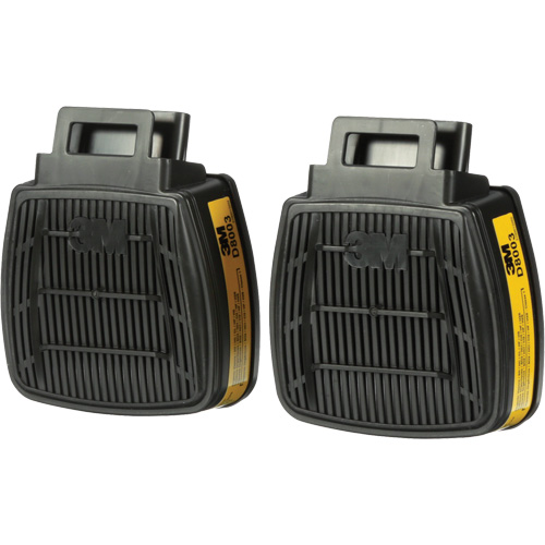 Cartouche pour respirateur Secure Click, Cartouche gaz/vapeur, Vapeurs organiques/Gaz acides Absolute Business Supply