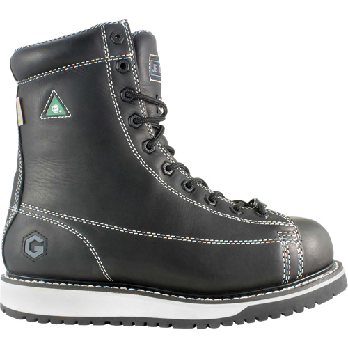 Rigger Work Boots, Leather, Steel Toe, Size 7, Impermeable Absolute Business Supply