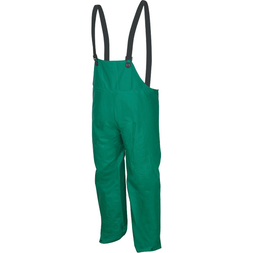 Dominator Limited Flammability Rain Pants, Large, Polyester/PVC, Green Absolute Business Supply