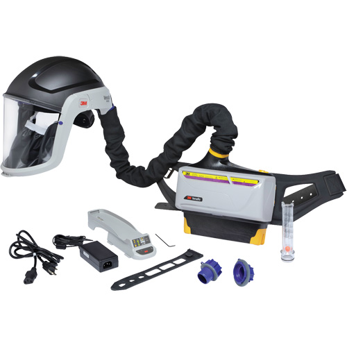 Versaflo TR Series Heavy Industry PAPR Kit, Hard Hat & Faceshield, Lithium-Ion Battery Absolute Business Supply