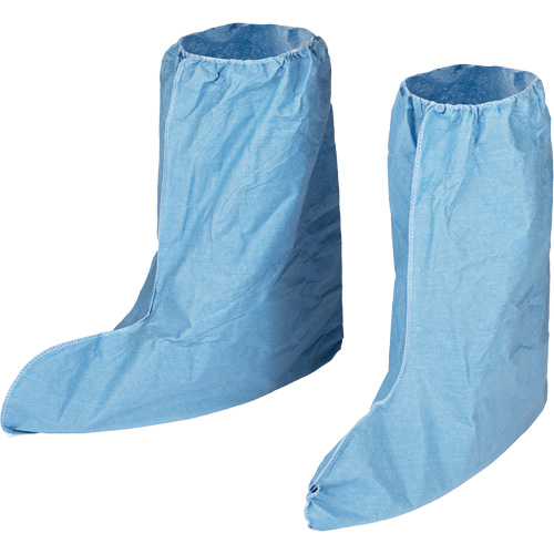 Pyrolon&reg; Plus 2 Flame Resistant Boot Covers, X-Large, FR Treated Fabric, Blue Absolute Business Supply
