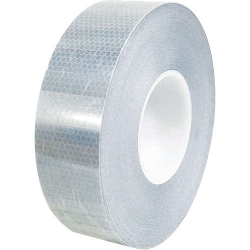 Ruban de marquage &agrave; grande visibilit&eacute;, 2" la x 150' lo, Blanc Absolute Business Supply