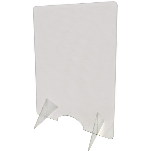 Barri&egrave;re de protection pour comptoir, 24" la x 32" h Absolute Business Supply
