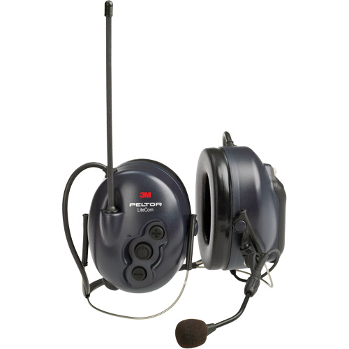 Peltor LiteCom FRS Headset, Neckband Style, 26 dB Absolute Business Supply