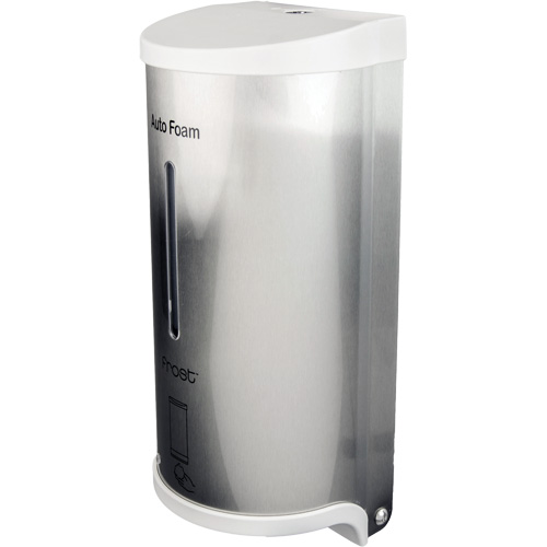 Distributeur de savon et de d&eacute;sinfectant en mousse, Sans contact, Capacit&eacute; de 800 ml, Format Vrac Absolute Business Supply