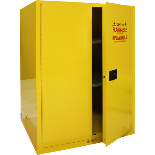 Armoire pour produits inflammables, 90 gal., 2 Porte(s), 43" La x 66" h x 34" p Absolute Business Supply