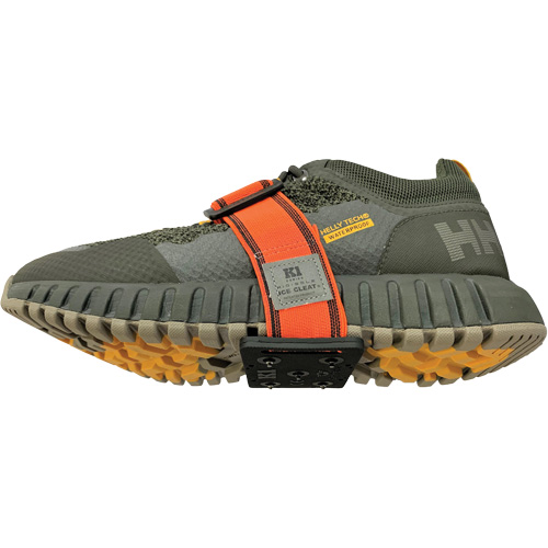 Mid-Sole Slim Ice Cleat, Tungsten Carbide, Stud Traction, One Size Absolute Business Supply