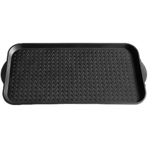 Boot Tray, Plastic, Black, 19" L x 39" W Absolute Business Supply