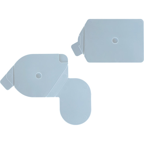 Supports de rechange pour &eacute;lectrodes de formation RCR Uni-Padz, Zoll AED 3 Pour, Non m&eacute;dical Absolute Business Supply