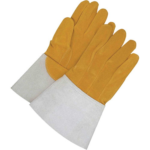 Gants de soudage &agrave; l'arc TIG Gander Brand, Cuir de daim refendu, Taille 2T-Grand Absolute Business Supply