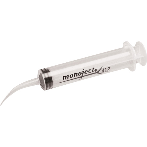 Monoject&reg; 412 Curved Tip Irrigating Syringes, 12 cc Absolute Business Supply