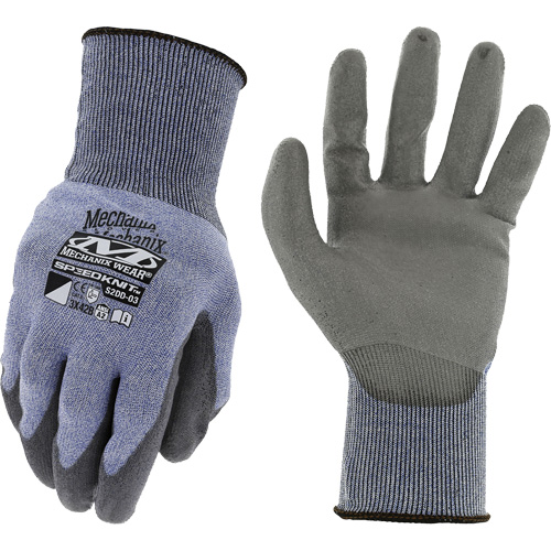 SpeedKnit B2 Cut-Resistant Gloves, Size Medium/8, 15 Gauge, Polyurethane Coated, HPPE Shell, ASTM ANSI Level A2/EN 388 Level B Absolute Business Supply