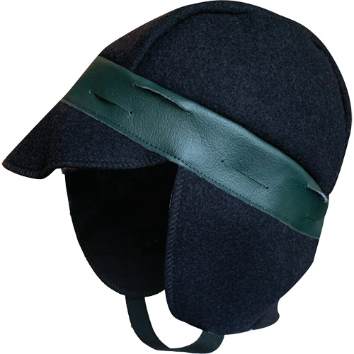 Safety Helmet Winter Liner, Sheep Lining, One Size, Navy Blue Absolute Business Supply
