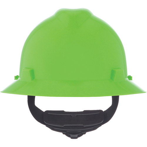 Casque de s&eacute;curit&eacute; &agrave; fente et bordure compl&egrave;te V-Gard, R&eacute;pond aux normes CSA type 1, Suspension Rochet, Non ventil&eacute; Absolute Business Supply