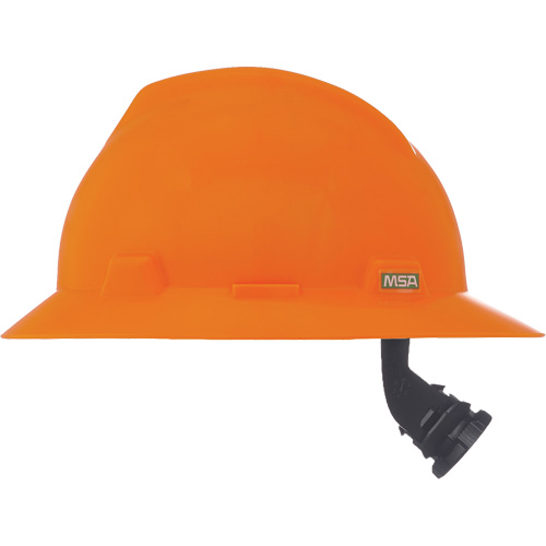 Casque de s&eacute;curit&eacute; &agrave; fente et bordure compl&egrave;te V-Gard, R&eacute;pond aux normes CSA type 1, Suspension Rochet, Non ventil&eacute; Absolute Business Supply