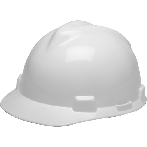 V-Gard&reg; GREEN Slotted Hard Hat, Meets CSA Type 1, Ratchet Suspension Absolute Business Supply