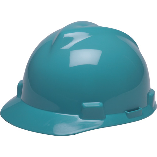 V-Gard&reg; GREEN Slotted Hard Hat, Meets CSA Type 1, Ratchet Suspension Absolute Business Supply