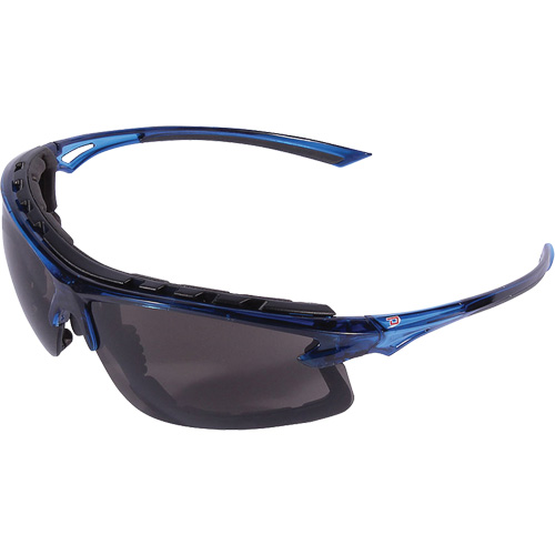 Dynamic Opti-Seal Semi-Rimless Safety Glasses, Smoke Lens, Anti-Fog/Anti-Scratch, ANSI Z87+/Meets/Exceeds CSA Z94.3 Absolute Business Supply