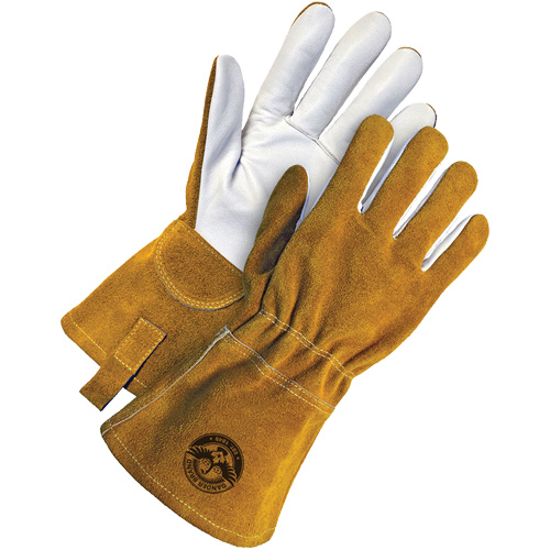 TIG Welder's Gloves, Grain Goatskin, Size X-Large Absolute Business Supply