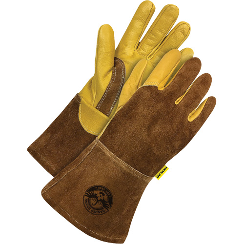 Gants pour soudeur, Cuir fleur de vache, Taille 2T-Grand Absolute Business Supply