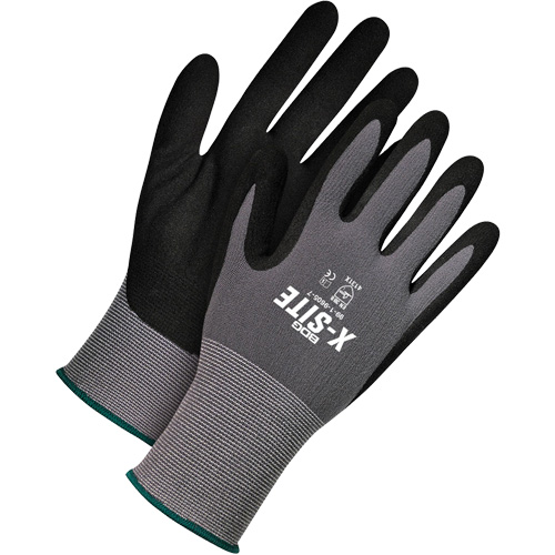 Gants enduits l&eacute;gers X-Site, 8, R&ecirc;vetement Nitrile, Calibre 15, Enveloppe en Nylon/Lycra Absolute Business Supply