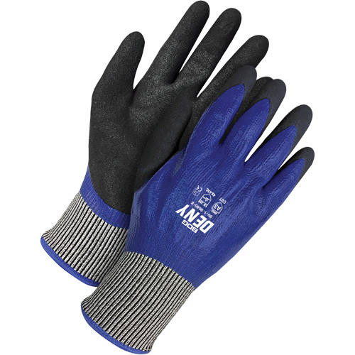Deny&reg; Cut-Resistant Gloves, Size 8, 13 Gauge, Nitrile Coated, HPPE Shell, ASTM ANSI Level A3/EN 388 Level C Absolute Business Supply