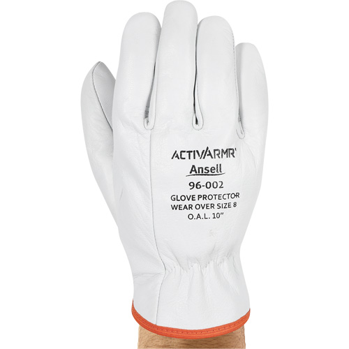 96-002 Low Voltage Leather Protector Gloves, Size 7, 10" L Absolute Business Supply