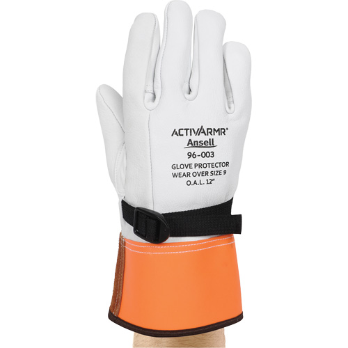 96-003 High Voltage Leather Protector Gloves, Size 8, 12" L Absolute Business Supply