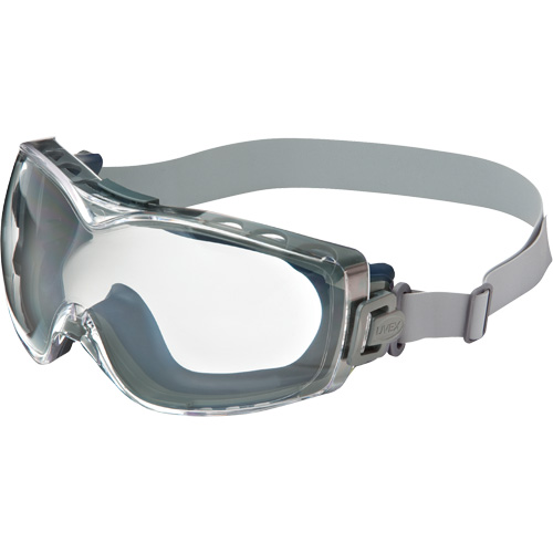 Uvex HydroShield&reg; Stealth&reg; OTG Safety Goggles, Clear Lens, Anti-Fog/Anti-Scratch, Indirect Vent Absolute Business Supply