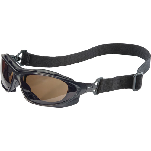 Uvex HydroShield&reg; Seismic&reg; Safety Goggles, SCT-Grey Lens, Anti-Fog/Anti-Scratch, Closed Vent Absolute Business Supply