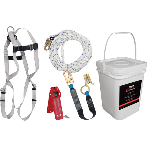 Ensemble antichute Dynamic, Trousses pour couvreur de toit Absolute Business Supply