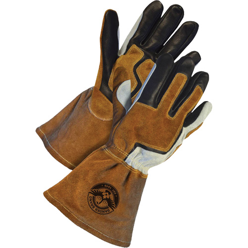 Gander Brand MIG Welder's Gloves, Grain Cowhide, Size X-Small Absolute Business Supply