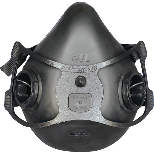 Comfort-Air&reg; 400Nx Half Mask without Exhalation Valve, Elastomer/Rubber, Small/Medium Absolute Business Supply