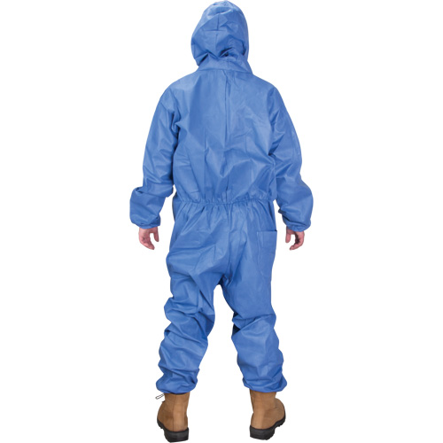 Hooded Coveralls, 2X-Large, Blue, SMS Absolute Business Supply