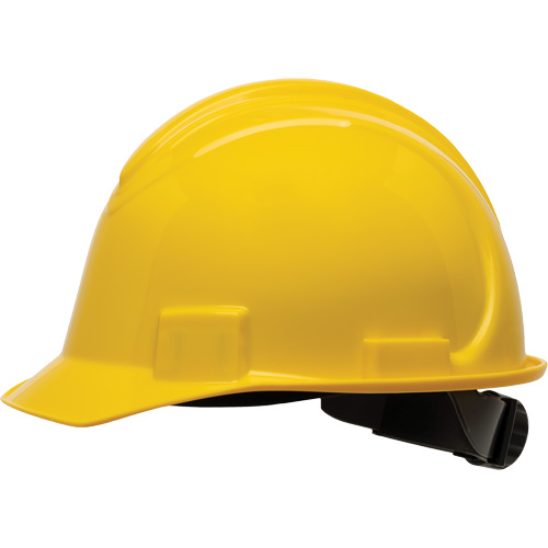 North&reg; Short Brim Hardhat, Meets CSA Type 1, Ratchet Suspension, Non-Vented Absolute Business Supply