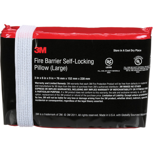 Fire Barrier Self-Locking Pillow Absolute Business Supply