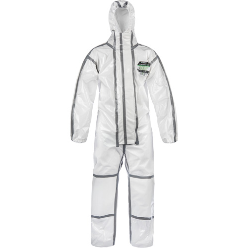 ChemMax 2 Coverall, Small, White Absolute Business Supply