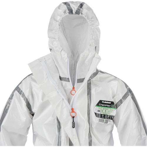 ChemMax 2 Coverall, Small, White Absolute Business Supply